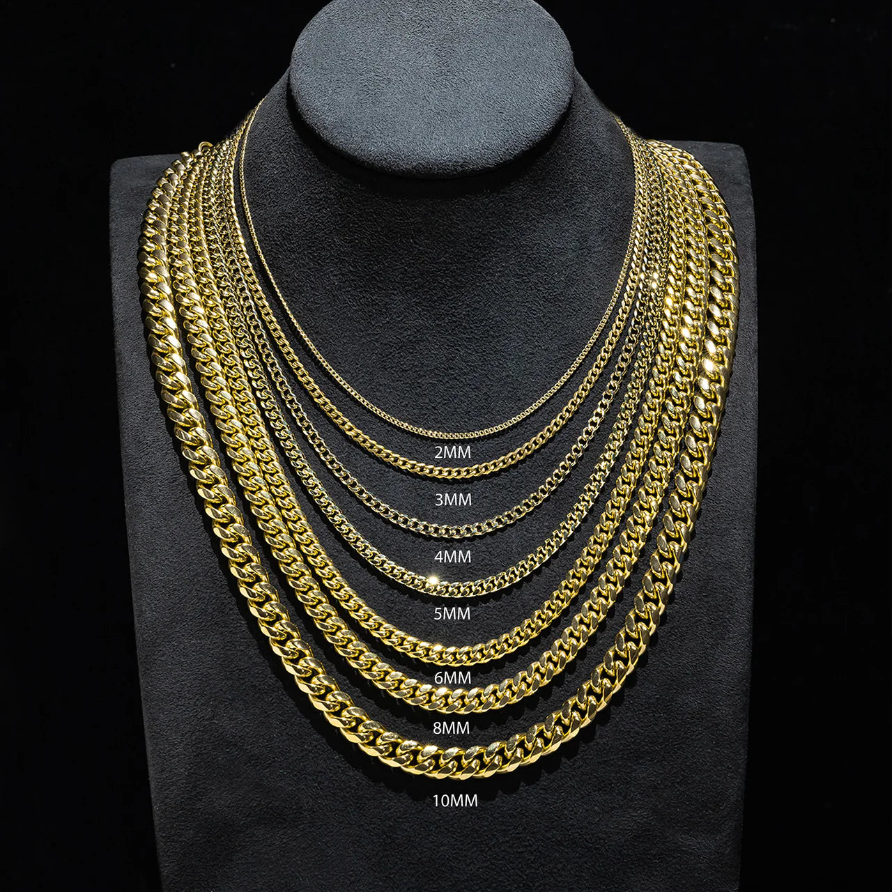 14k Cuban Link Necklaces